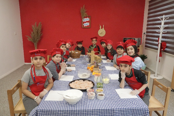 A prepared Montessori environment at Komar International School
